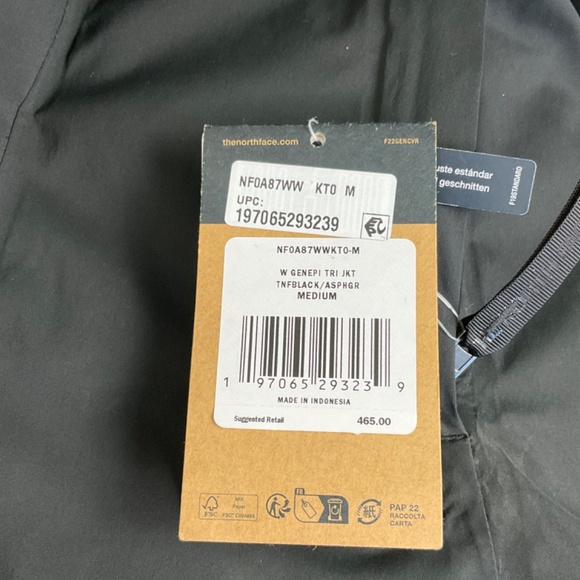 The North Face Women's Genepi Triclimate 3-in-1 Jacket NWT - Picture 14 of 16